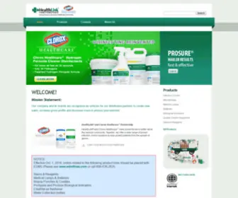 Healthlinkinc.net(Medical Products) Screenshot