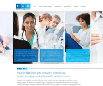 Healthliteracy.media(Health Literacy Media) Screenshot