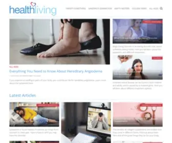 Healthliving.today(Your Guide to Healthy Living) Screenshot