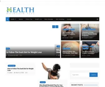 Healthmaintaintips.com(Health Maintain) Screenshot