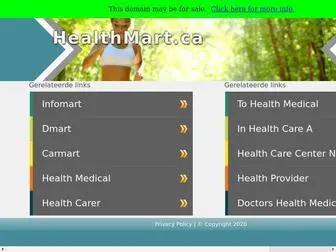 Healthmart.ca(Dot ca domains) Screenshot