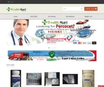 Healthmartpharma.eu(Health Mart Pharma) Screenshot