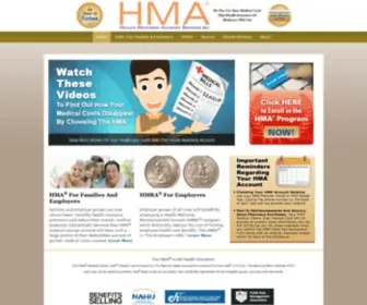 Healthmatchingaccounts.com(HMA Services) Screenshot