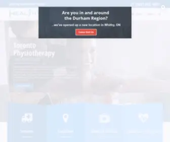 Healthmaxphysio.com(HealthMax) Screenshot