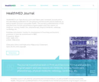 Healthmed.ba(HealthMED Journal) Screenshot