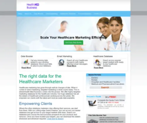 Healthmedbusiness.com(Health Med Business) Screenshot