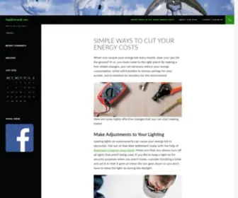 Healthmedi.net(Simple Ways to Cut Your Energy Costs) Screenshot