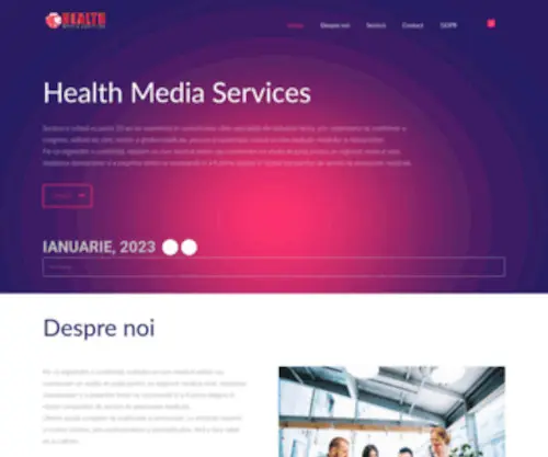 Healthmedia.ro(Health media) Screenshot