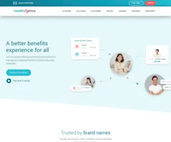 Healthmetrics.com(Optimising Healthcare Costs for All) Screenshot