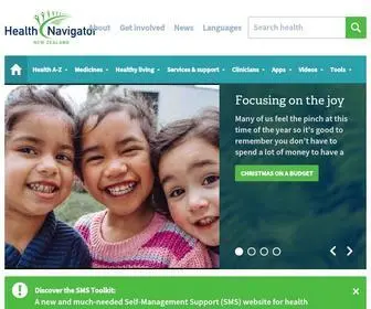 Healthnavigator.org.nz(Healthify) Screenshot
