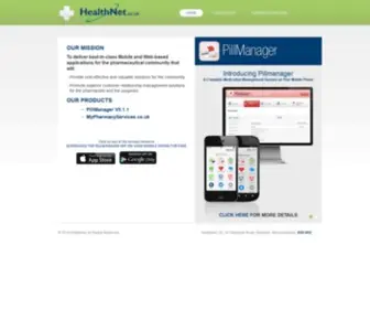 Healthnet.co.uk(Healthnet) Screenshot