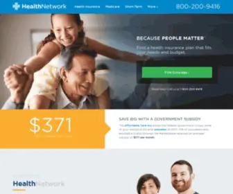 Healthnetwork.com(Healthnetwork) Screenshot