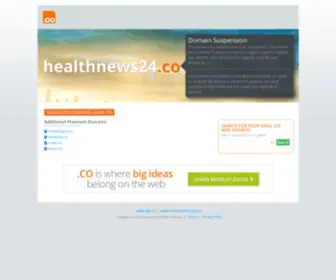 Healthnews24.co(New Site) Screenshot