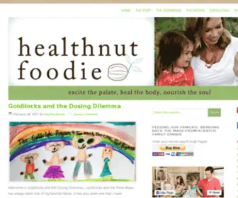 Healthnutfoodie.com(Healthnut Foodie) Screenshot