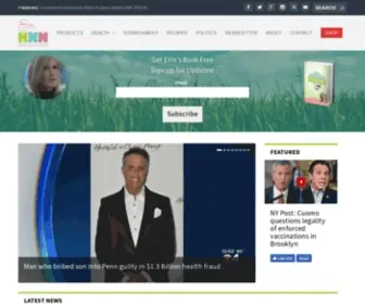 Healthnutnews.com(Health Nut News) Screenshot