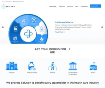 Healtho5.com(Turnkey Patient Engagement Solution) Screenshot
