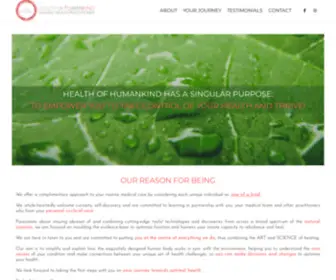Healthofhumankind.com(Empowering You To Take Control Of Your Health) Screenshot