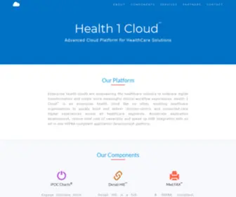 Healthonecloud.com(Health 1 Cloud) Screenshot