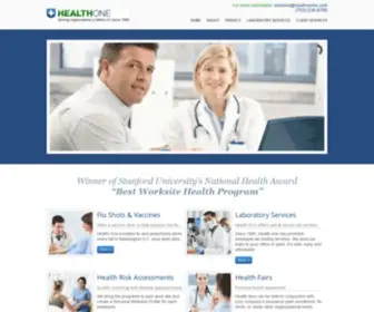 Healthoneinc.com(Health One Inc) Screenshot