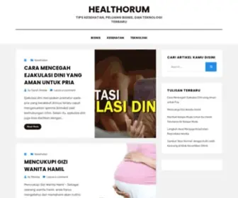 Healthorum.com(Bisnis) Screenshot