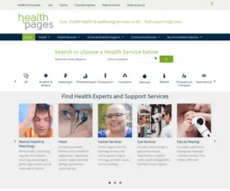 Healthpages.co.nz(Health news) Screenshot