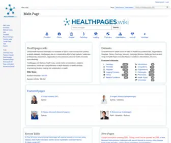 Healthpages.wiki(Empowering Australians to make better health choices) Screenshot