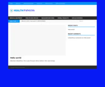 Healthpainless.com(Healthpainless) Screenshot