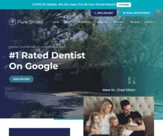 Healthparkdentistry.com(Pure Smiles) Screenshot