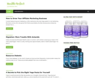 Healthperfect.net(Get Perfection Now) Screenshot