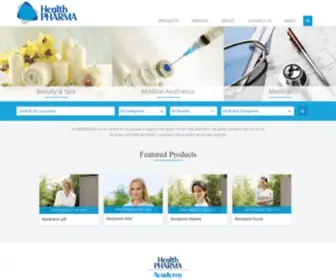 Healthpharma.eu(GJK HealthPharma Services Ltd) Screenshot