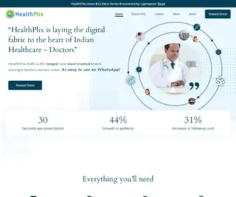 Healthplix.com(HealthPlix EMR) Screenshot