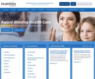 Healthpointfc.org(Medicare/Family Doctor) Screenshot