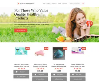 Healthpointmart.com(Health Point Mart) Screenshot