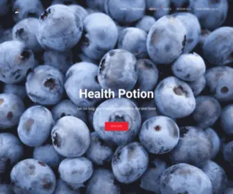 Healthpotion.co.uk(Health Potion) Screenshot