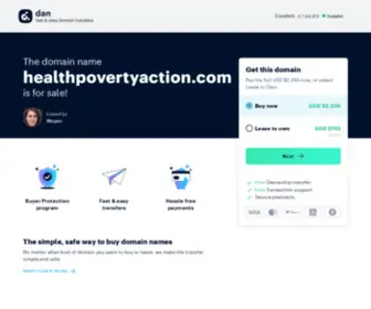 Healthpovertyaction.com(healthpovertyaction) Screenshot