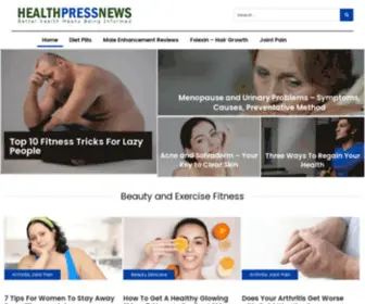 Healthpressnews.com(Health Press News) Screenshot