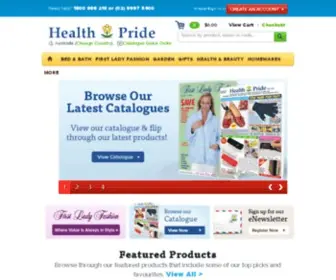 Healthpride.com.au(Health Pride) Screenshot