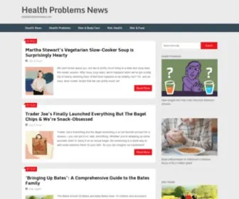 Healthproblemsnews.com(Health Problems News) Screenshot