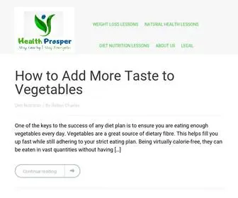 Healthprosper.co(Stay Healthy) Screenshot