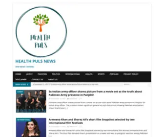 Healthpuls.com(My WordPress Blog) Screenshot