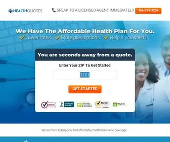 Healthquotes.us(Compare Health Plans) Screenshot