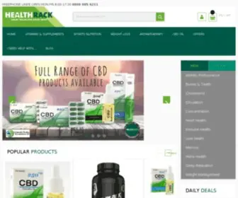 Healthrack.co.uk(Buy CBD Oil) Screenshot