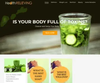 Healthrelieving.com(HealthRelieving) Screenshot