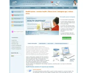 Healthreviser.com(Health software) Screenshot