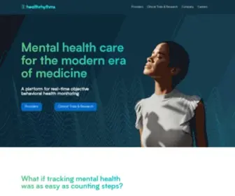 Healthrhythms.com(De beste bron van informatie over health portal wellness medicine drug) Screenshot