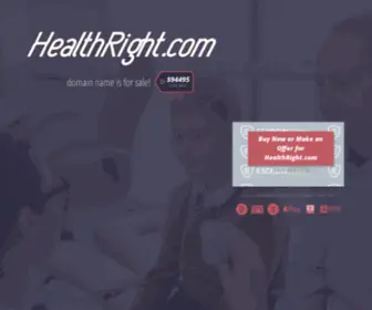 Healthright.com(HealthRight.com Lifestyle) Screenshot