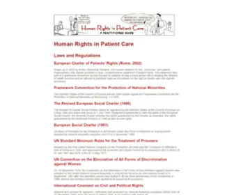 Healthrights.am(Human Rights in Patient Care) Screenshot