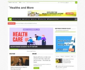Healthsandmore.com(Healthsandmore) Screenshot