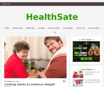 Healthsate.com(Healthsate ? Healthsate) Screenshot