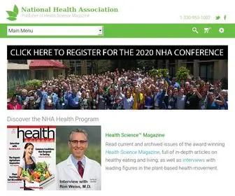 Healthscience.org(National Health Association) Screenshot